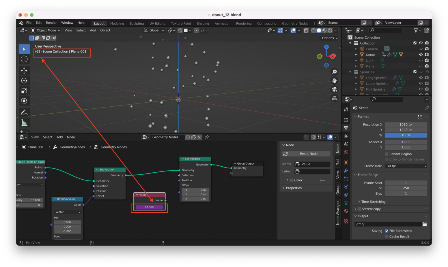Value Node Effect