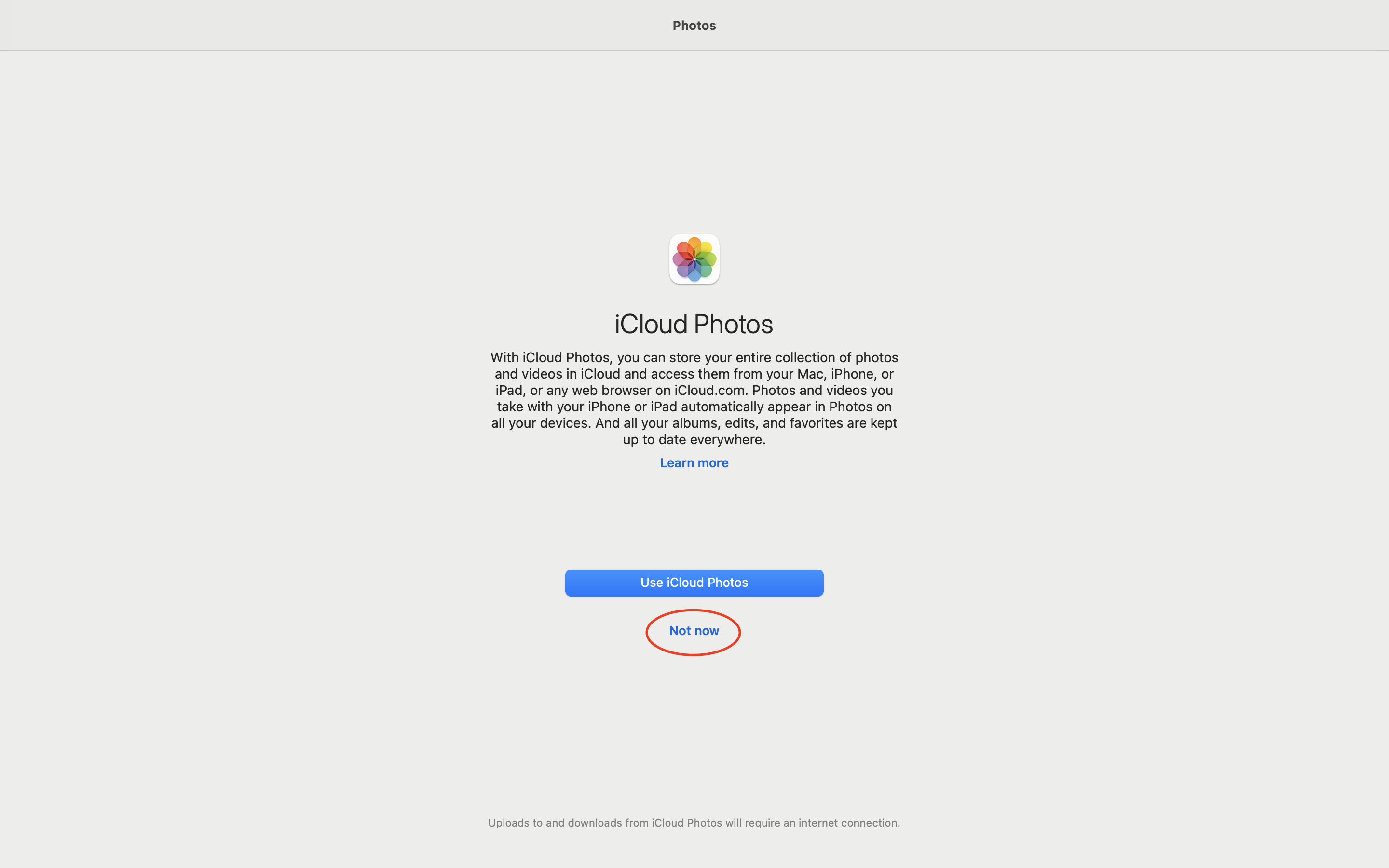 iCloud backup