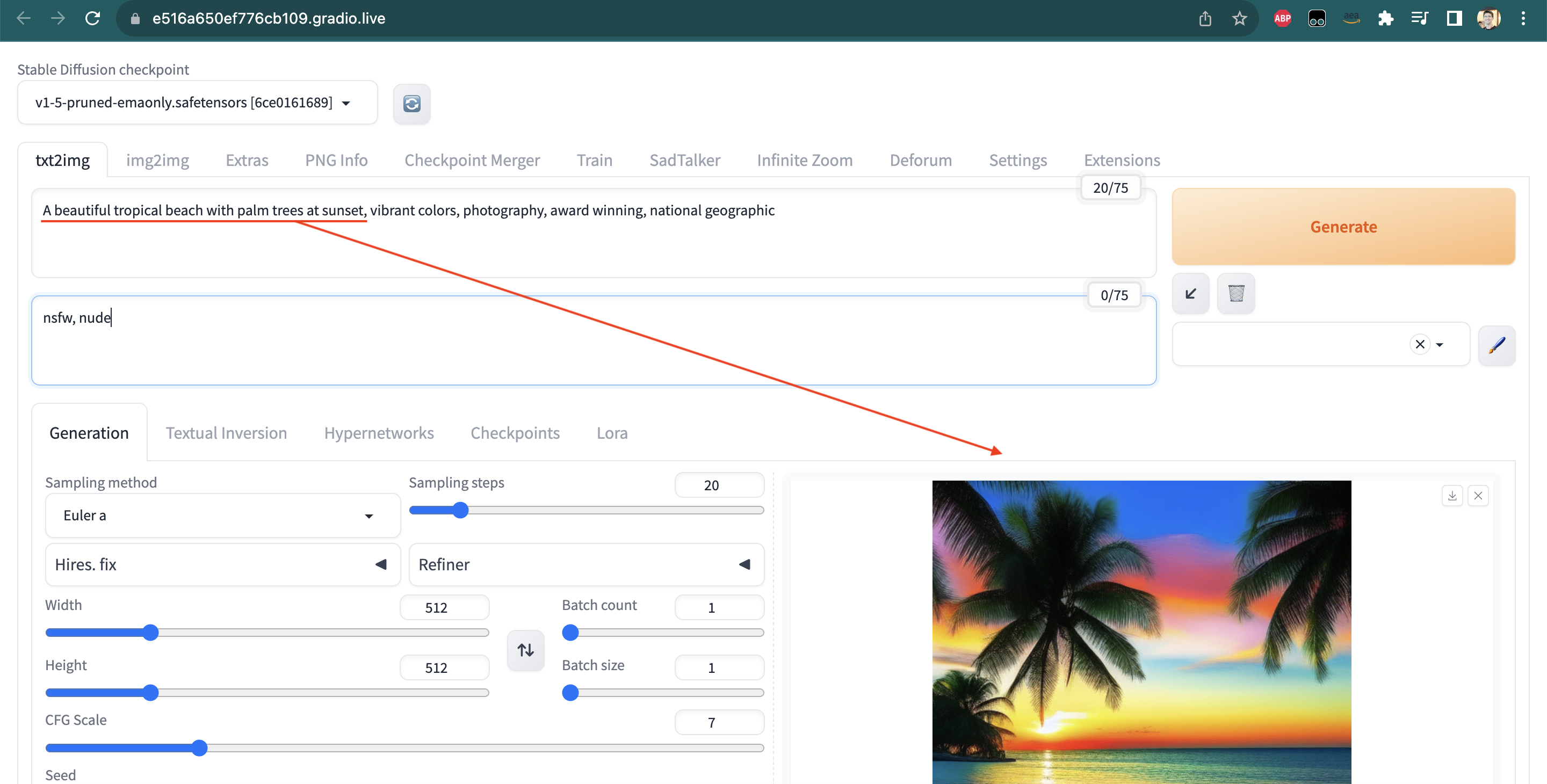WebUI working